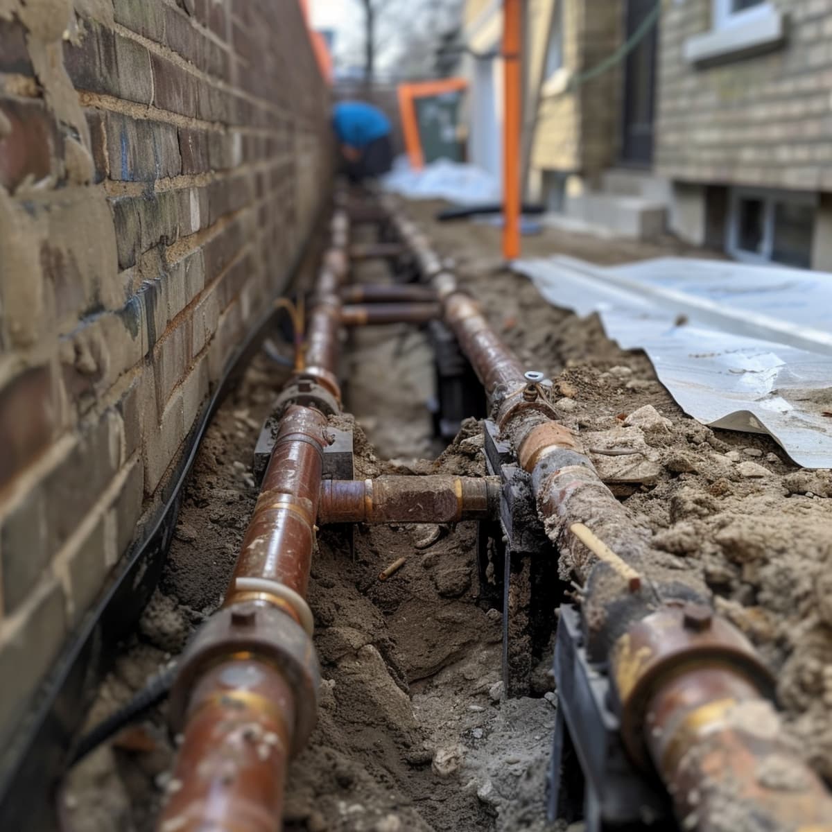 Gas Lines installed