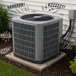 Why is my air conditioner making strange noises?